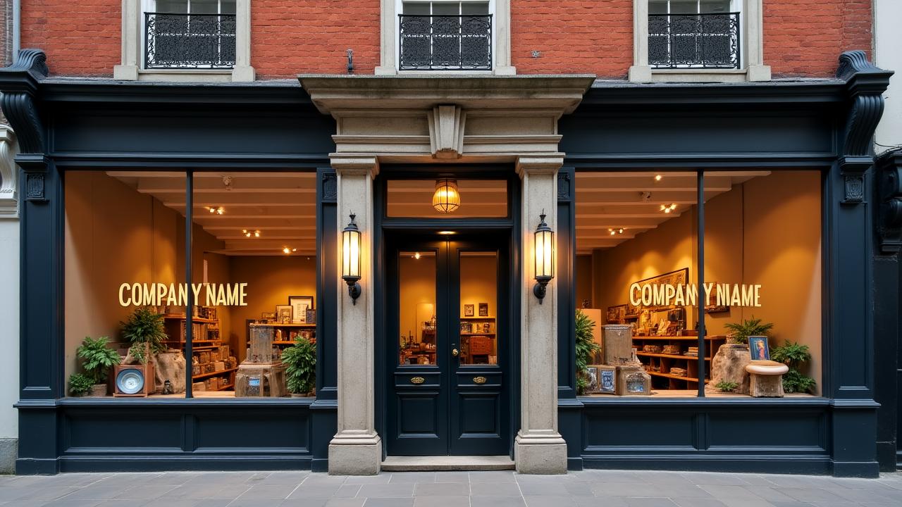 Outside the boutique storefront of Lyra's Folio in Dublin